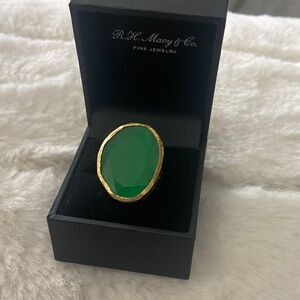 Green Gemstone Ring